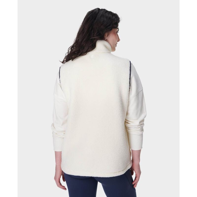 Sweaty Betty Plush Gilet Lily White image number 1